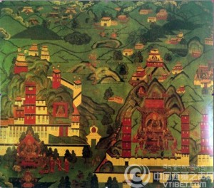 布达拉宫壁画：西藏绘画艺术的宝库