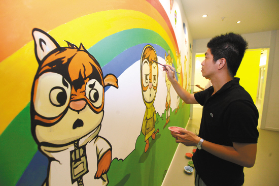 墙绘业在台州处于起步阶段 未来市场空间大